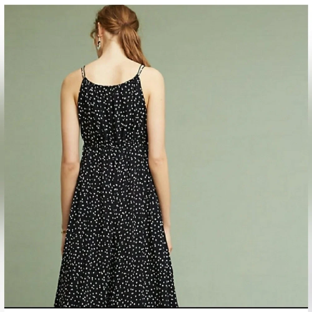 Anthropologie Finley Wide-Leg Jumpsuit PolkaDot 6 - Picture 4 of 10